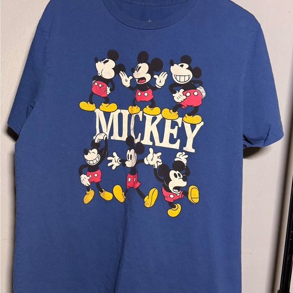 Set of Disney Mickey Mouse T-Shirts - Yellow and Blue - Picture 5 of 7